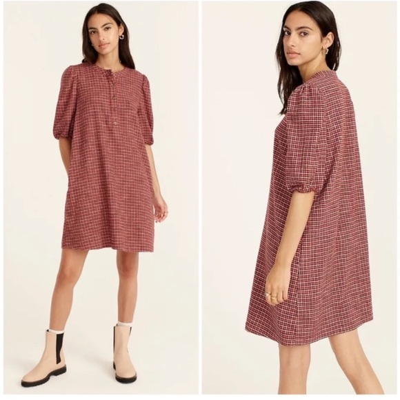 J.Crew Flannel Dress - Picture 9 of 9